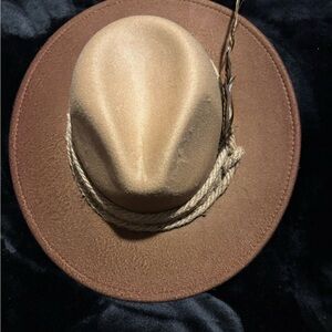 Stylish Brown Fedora Hat
